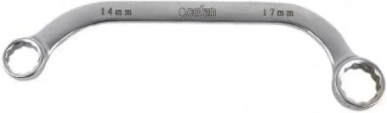 CrV Halbmondschlüssel 11x13 Dogher 473-11-13