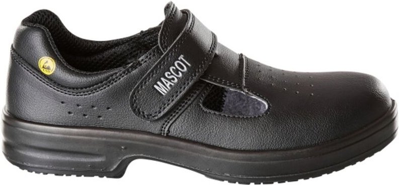 Mascot Sicherheitssandalen F0801 S1 ESD SRC W10 Gr. 46 schwarz