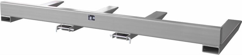 Bauer Langguttraverse LGT 2,5, lackiert, Mausgrau