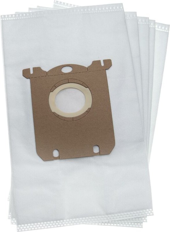 5x Staubsaugerbeutel kompatibel mit Philips Jewel fc 9050 - 9099 Staubsauger - Mikrovlies, 28,6cm x 17cm, Weiß - Vhbw