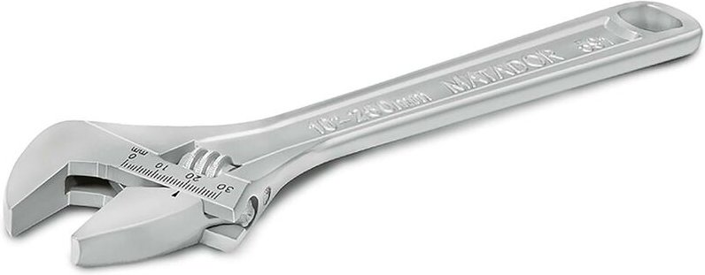 Verstellbarer Einmaulschlüssel, 1-30 mm/250 mm (10