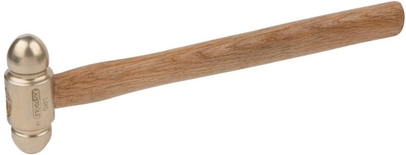 Ks Tools BRONZEplus Schlosserhammer, 400g, amerikanische Form