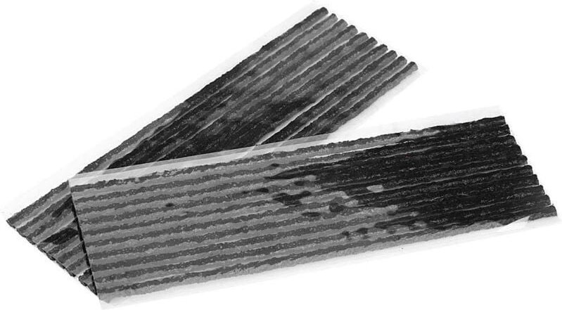 50-teiliges Reifenreparaturset, kabellose Reparaturstreifen für schlauchlose Reifen, für Auto und Motorrad, 200 x 3,5 mm...