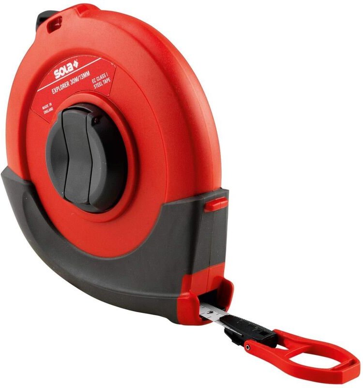 Sola taśma miernicza stalowa explorer ep 30m/b /klasa dokładności we: i