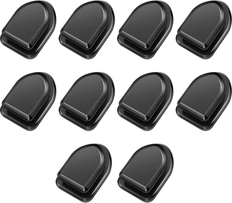 CCYKXA 10 Stück Auto Klebehaken Mini Auto Selbstklebende Haken Multifunktionale Mini Auto Armaturenbrett Haken für Schlü...