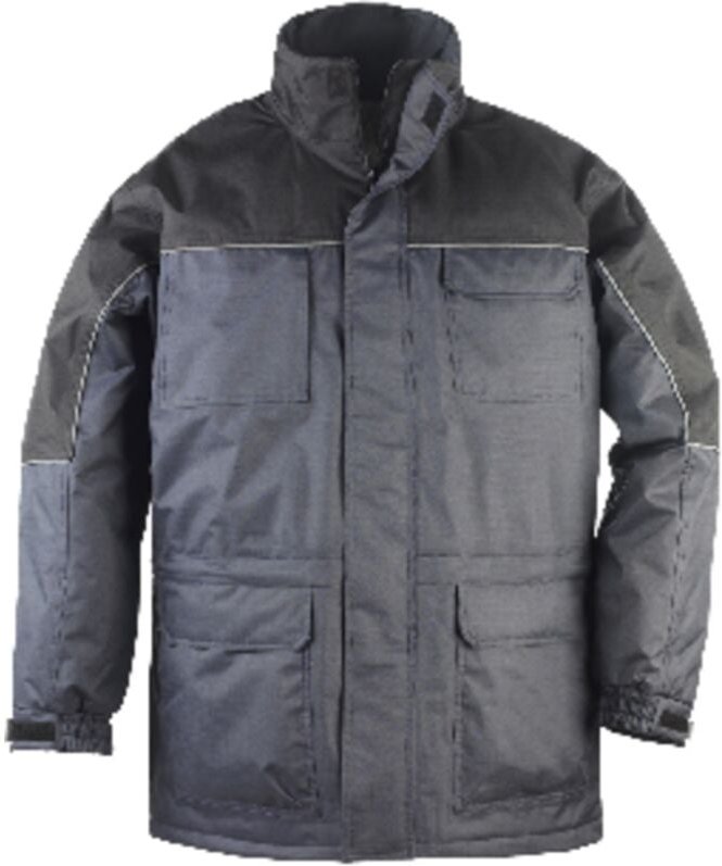 Arbeitsparka mit Fleece RIPSTOP - Marineblau 2XL - 56/58