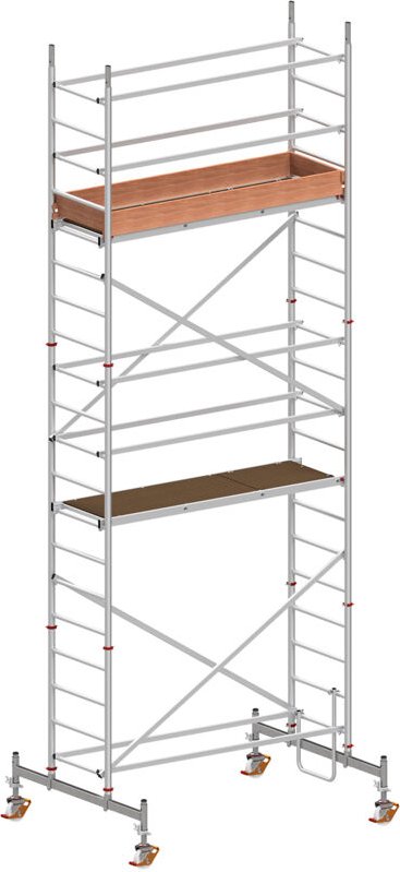 Fahrgerüst mit Trav. 2,08 x 0,72 m, Standhöhe 4,42 m - Hymer