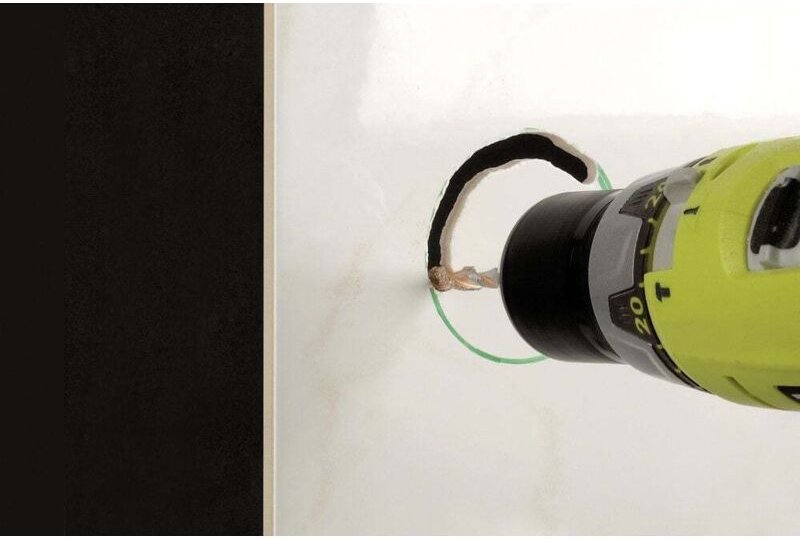 Wolfcraft - Fräsbohrer HM-bestreut für Fliesen 7982000 ø 6 mm Rundschaft Fräsbohrer