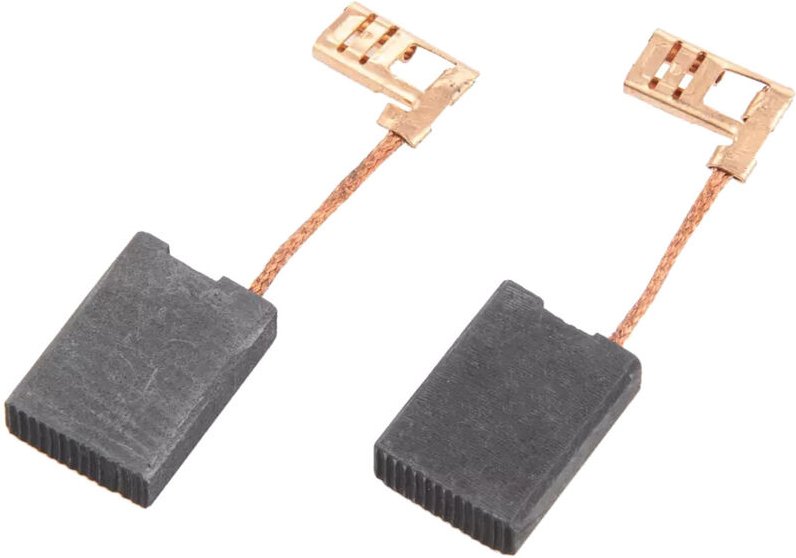 Trade-shop - 2x Motorkohlen Kohlebürsten 6,3mm x 16mm x 26mm kompatibel mit Dewalt dwe 4557, dwe 4559, dwe 4579, dwe 459...