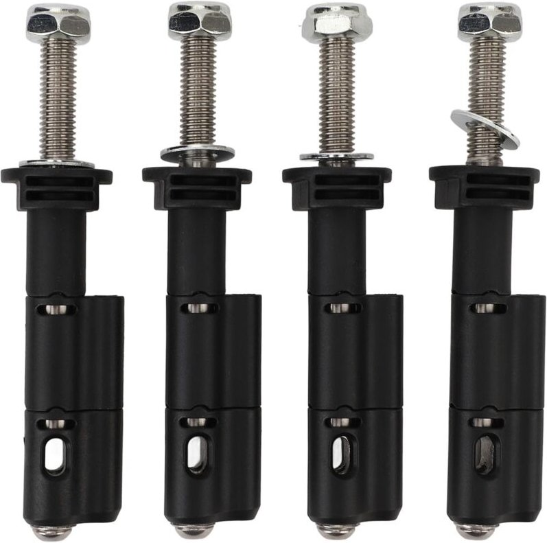 Thumbnail - Ej.life - Befestigungsstifte, 4-teiliges Traktionsbrett-Montagesystem, Abschließbares, Diebstahlsicheres Sicherheits-Bef...