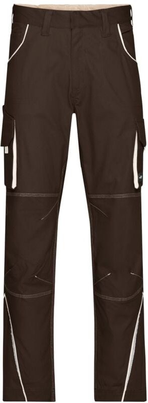 James&nicholson - Funktionelle Arbeitshose JN847 Gr. 50 brown/stone
