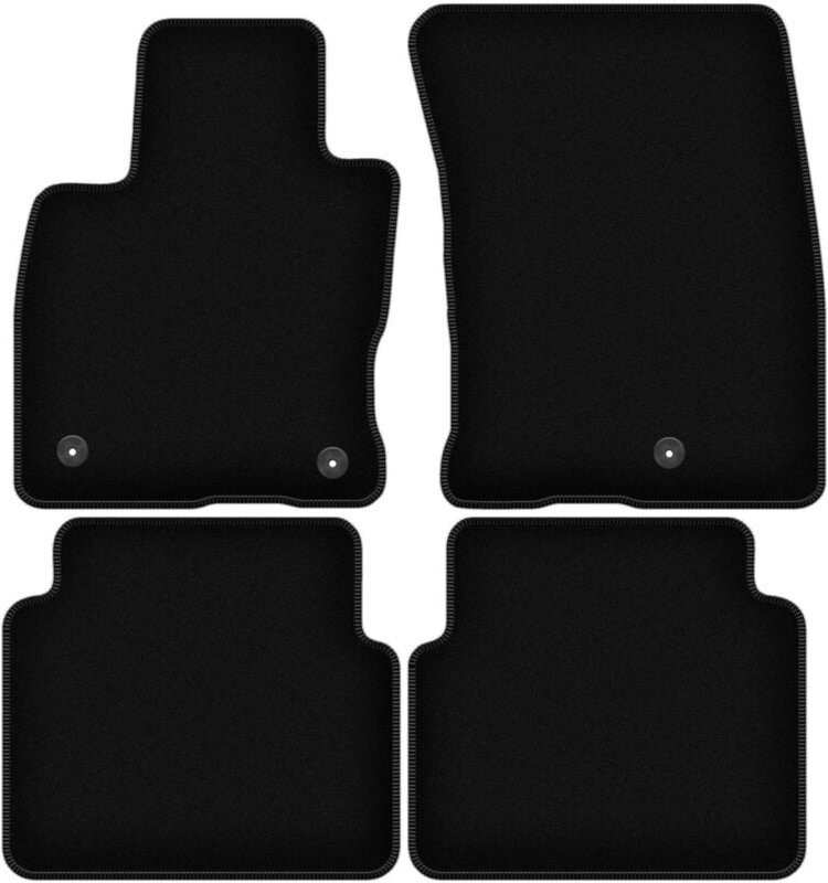 BASIC schwarze Veloursmatten für: Ford Kuga MK3 SUV (2019-)