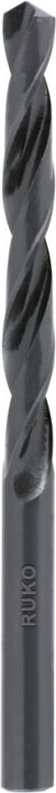 RUKO Spiralbohrer DIN 338 Typ N HSS rollgewalzt Ø 12,1 x 151 x 101 mm 5 Stk