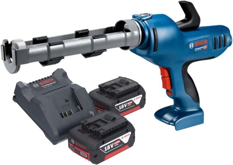 Bosch gcg 18V-310 Professional Akku Kartuschenpresse 18 v 310 ml 3,5 kN + 2x Akku 5,0 Ah + Ladegerät