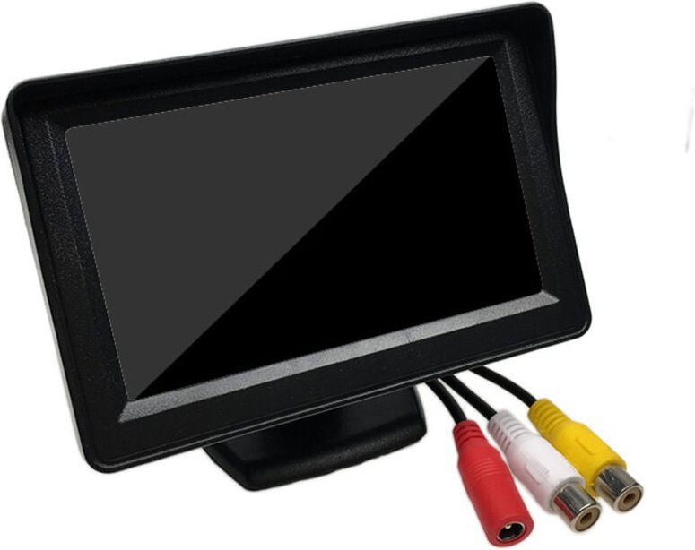4,3 Zoll LCD Rückfahrkamera Monitor Wasserdichte Rückfahrkamera für Auto LKW SUV