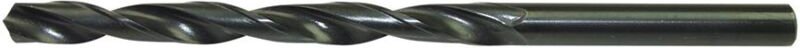 Spiralbohrer mit zyl. Schaft lang HSS DIN 340 N rollg. dampfbehandelt FORUM 4 mm