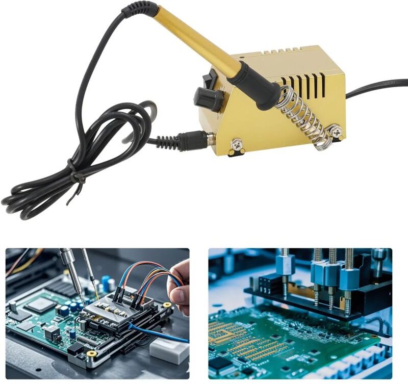 Mini-Lötstation Mit Lötkolben Für Platinen led smd- Bauteile Einstellbar 50-450℃