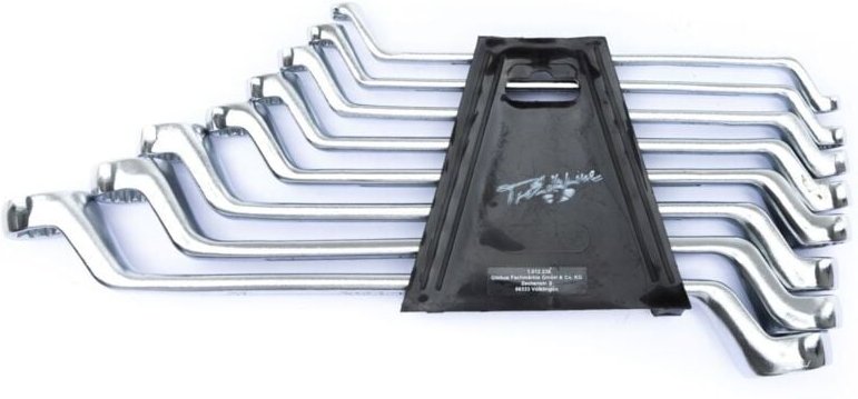 Trendline - Ringschlüssel-Set 8- tlg. Schraubenschlüssel Maulschlüssel Ringschlüsselsatz