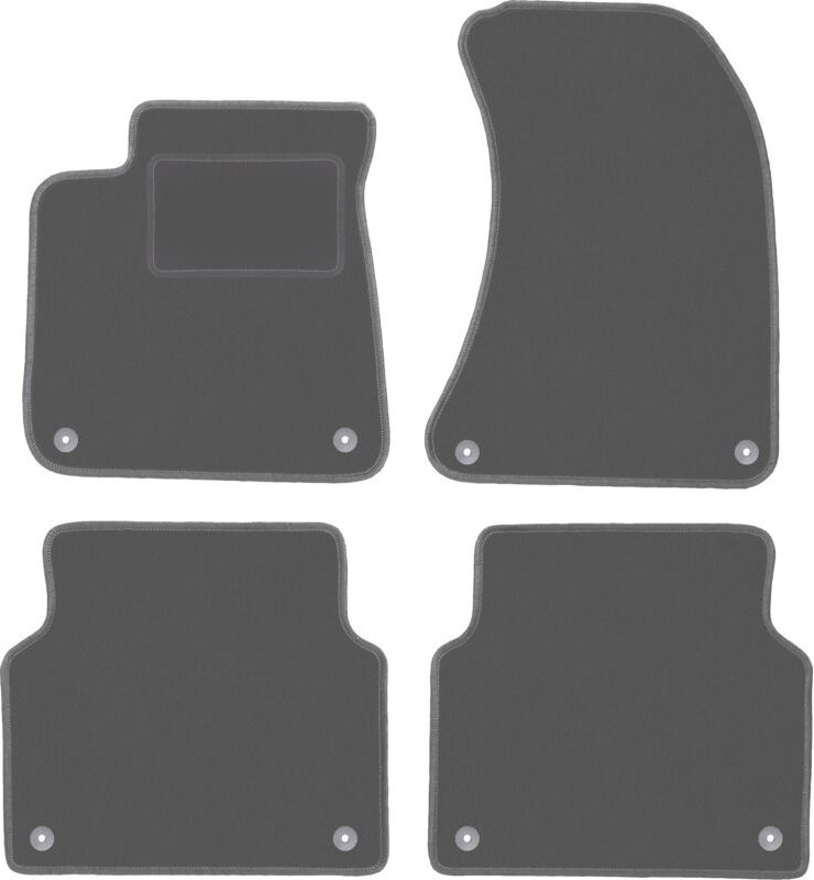Graphit-Fußmatten für: Audi A8 D4 Limousine (2009-2017)