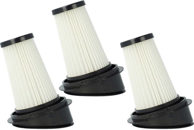 3x Staubsaugerfilter kompatibel mit Moulinex Air Force Light MS6543WH, MS6545WI, MS6573WP Staubsauger - hepa Filter - Vh...