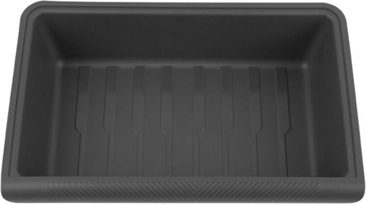 Tlily - TPE-Aufbewahrungsbox unter dem Sitz für Modell y 2017–2024, Organizer-Behälter für die Mittelkonsole, vordere Rü...