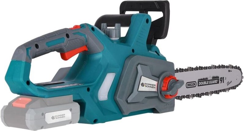 Könner &Söhnen Akku-Kettensäge KS CS20V-12 Akku Gartenarbeit Haushaltskettensäge