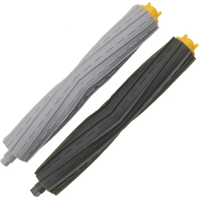 Shining House - Passend für Irobot 800 HiPa 870 860 970 980 Kehrroboter-Zubehör, ein Paar Gummi-Hauptbürsten