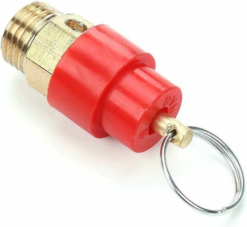 1/4 120PSI Luftkompressor-Sicherheitsventil, Messing-Luftkompressor-Sicherheitsventil