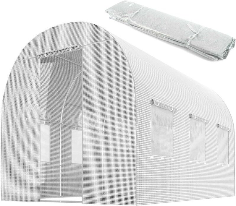 Cover for greenhouse 2x35m 7m white plonos 8832