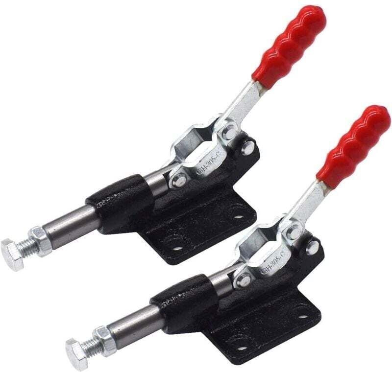 Thumbnail - Kniehebelspanner, 2 Stück, Niederhalte-Push-Pull-Handwerkzeug, Kniehebel-Handwerkzeug, Schnellspanner, manuelle Klemmver...