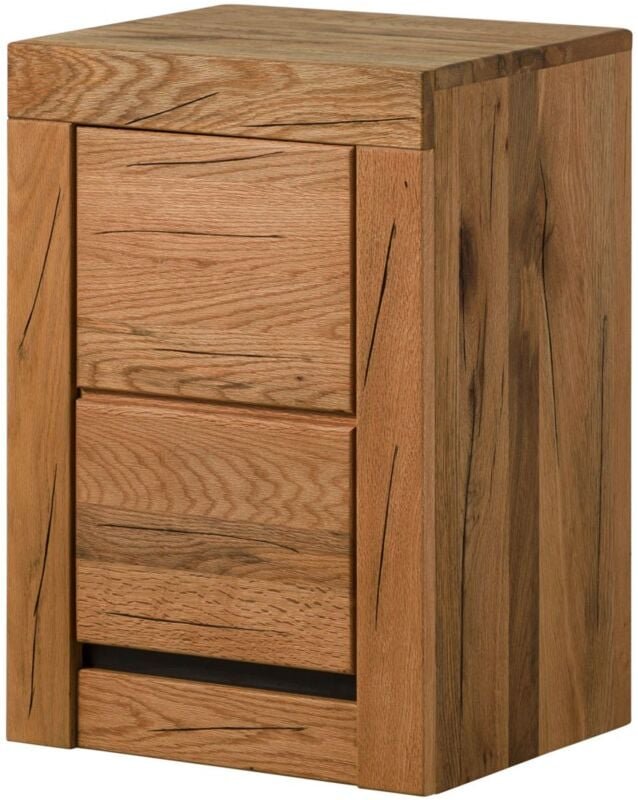 Massivmoebel24.de - Hängeschrank Wildeiche / Zerreiche 44x35x63 natur geölt montreux 57