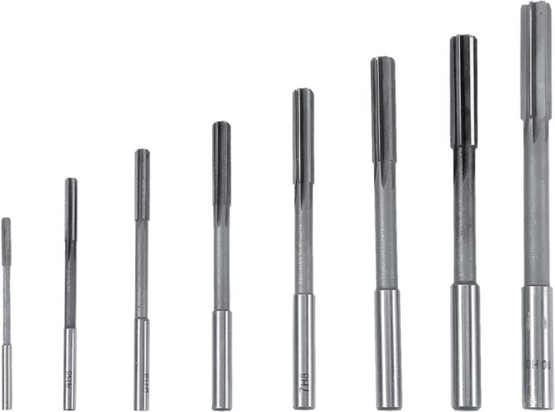Thumbnail - 8 PCs/Set Machine Reamer -Set, hohe Genauigkeit Gerade Shank -Frässchneidergeschwindigkeitsstahl für Bohrung Bearbeitung...