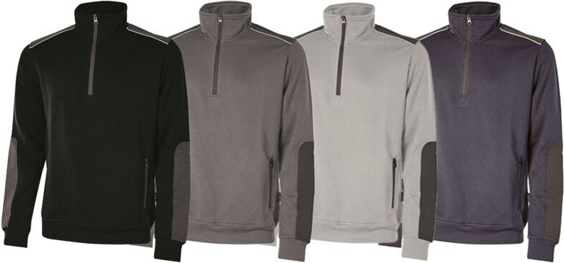 Cushy eco friendly Arbeitssweatshirt - xl - Schwarze - U-power