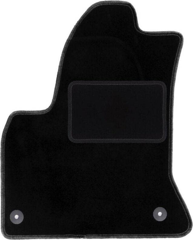 Fahrermatte schwarz für: Citroen C4 Grand Picasso 7-Sitzer (2006-2013)