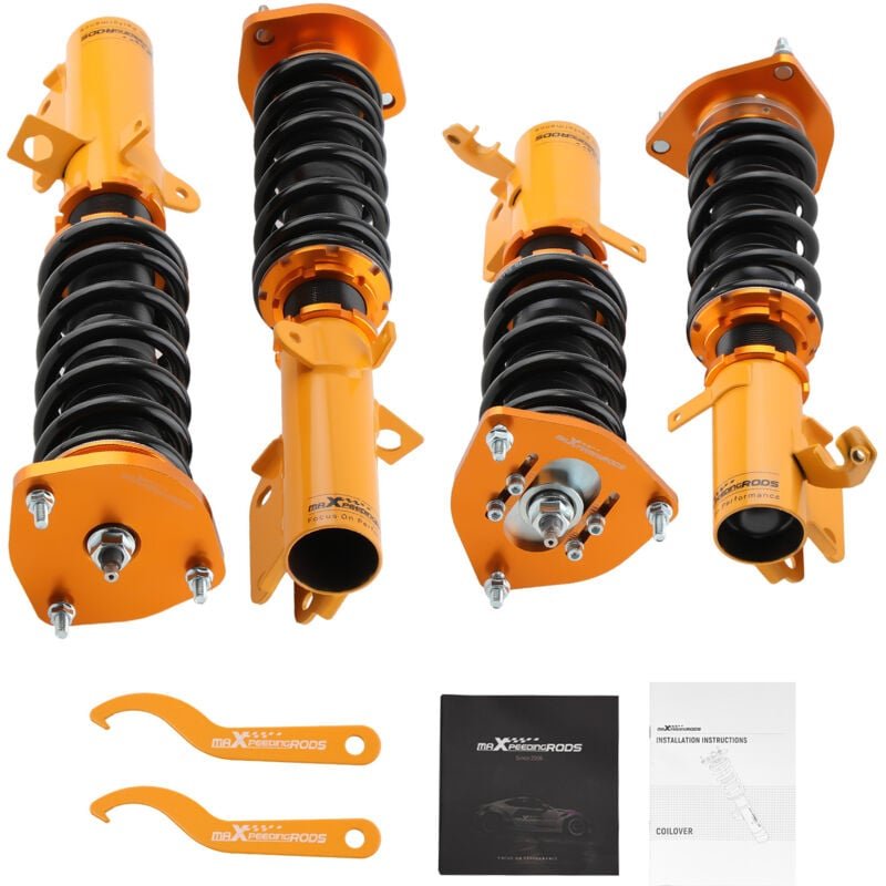 Maxpeedingrods - Gewindefahrwerk for Toyota Corolla 1988-1999 Dämpfung verstellbar Sportfahrwerk