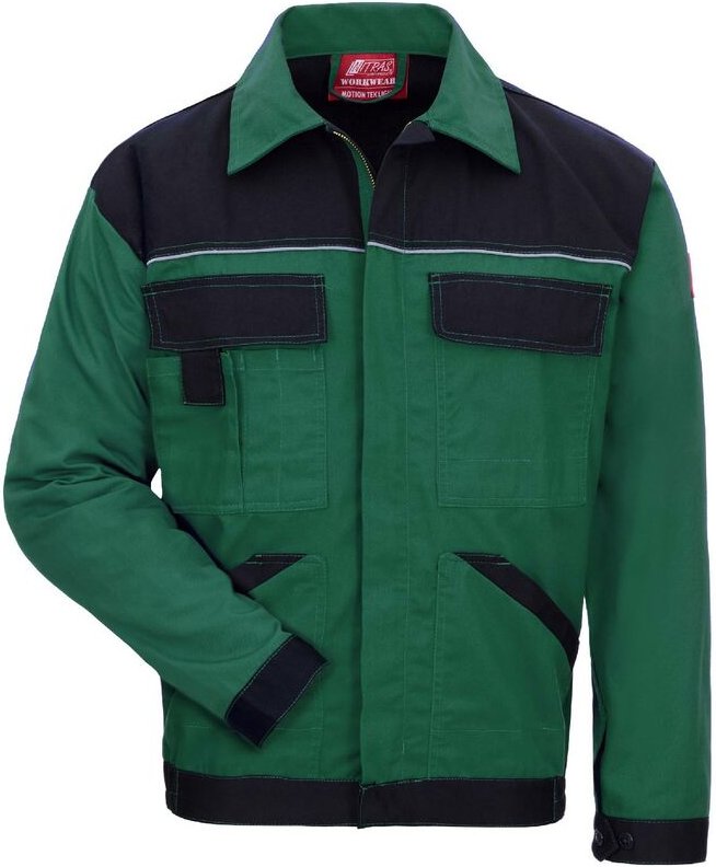 Motion tex light Arbeitsjacke grün Größe 50 - Nitras