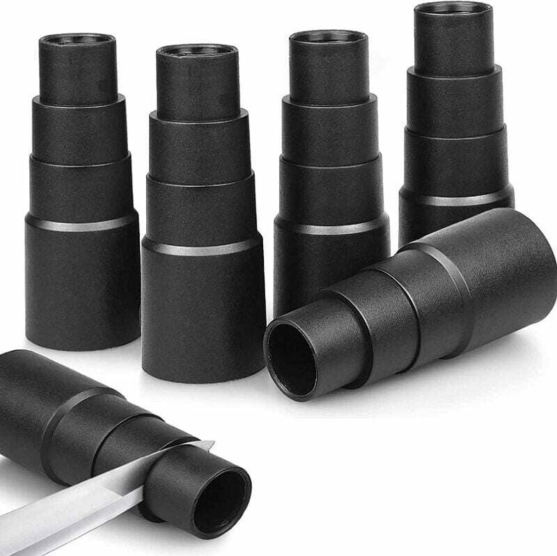 5-teiliger Staubsaugerschlauchadapter, Universal-Vakuumreduzierer, Schlauchdurchmesseradapter, Saugadapter, Kunststoff-A...