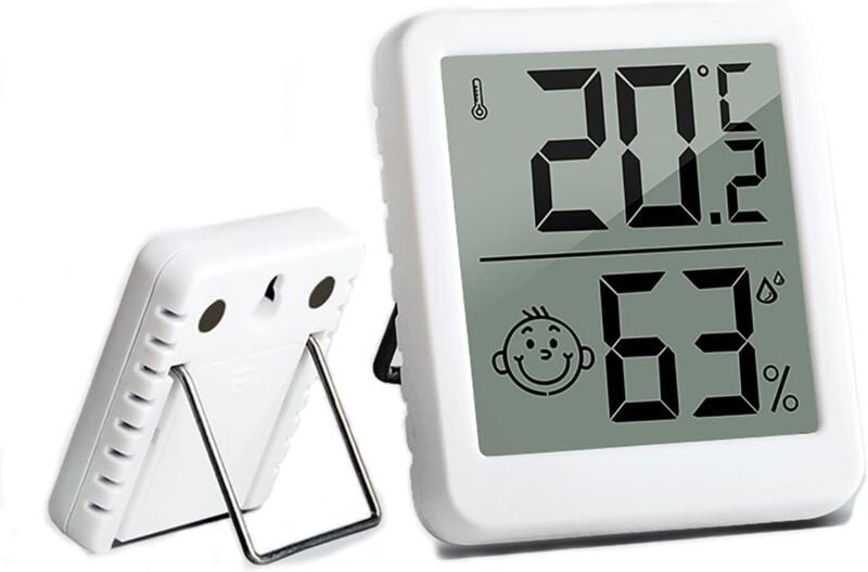 Thermomètre et hygromètre numérique, thermomètre domestique pour intérieur, jauge professionnelle