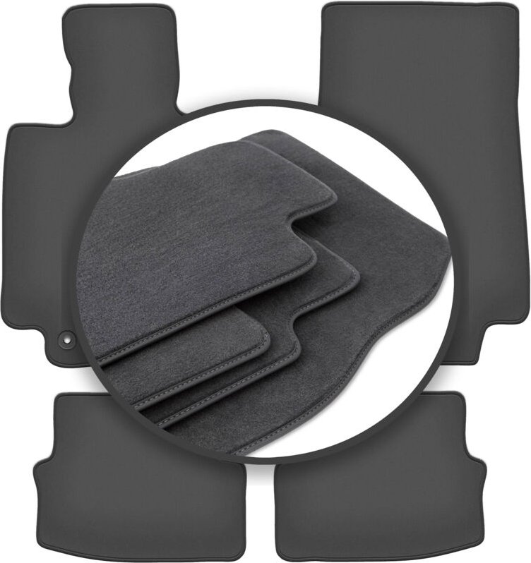 Premium Autoteppiche für: Mercedes C W205 Cabrio, Coupé (2015-)