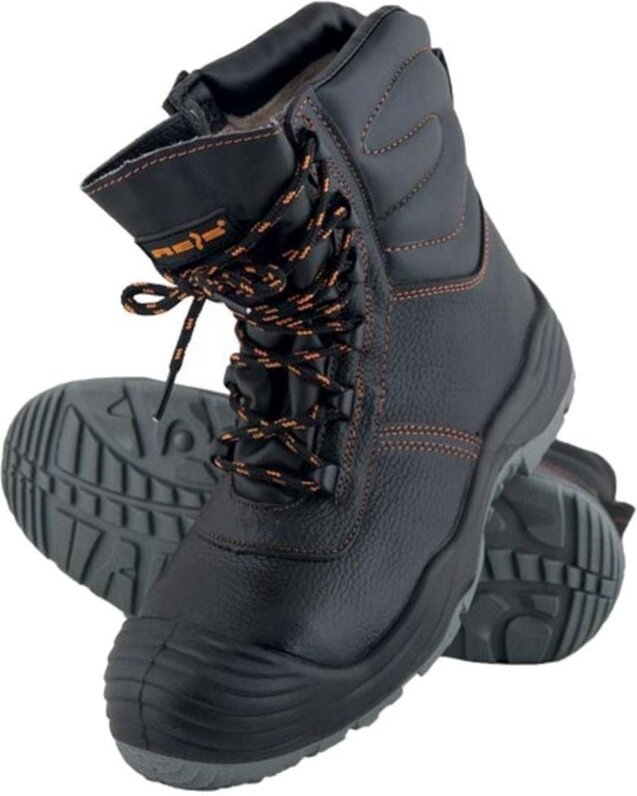 Winter-Arbeitsschuhe S3 metallfreie Glattleder 40