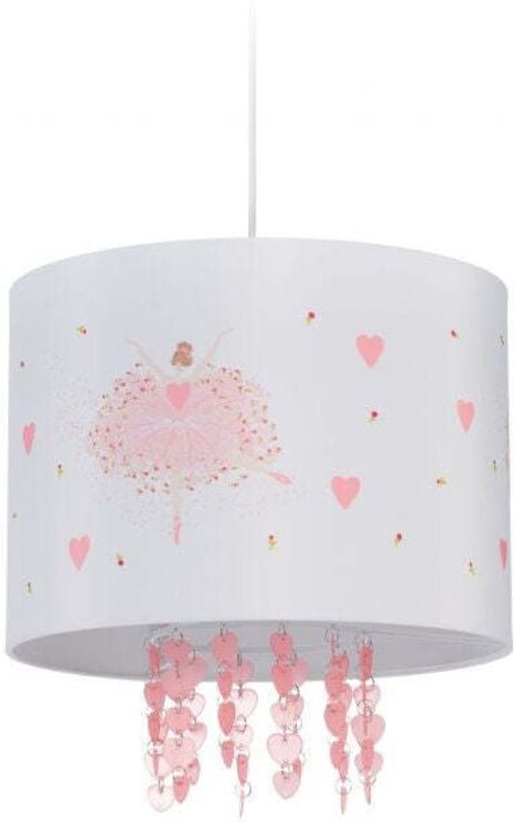 Hangelampe fur kinderzimmer ballerina