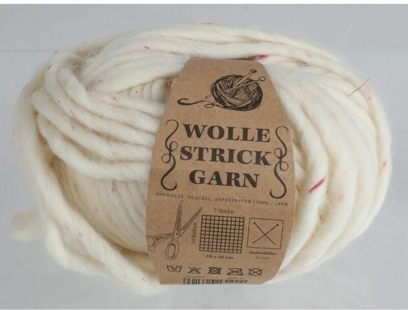 Buri - 20x Wolle-Strickgarn ca 200g Stricken Basteln Häkeln Deko Hobby Haushalt Nähen