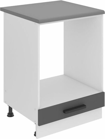 Unterschrank Küche, Küchenunterschrank 60 cm Breite. sdp Küchenunterschrank mit Arbeitsplatte. Küchenschrank ohne Tür, m...