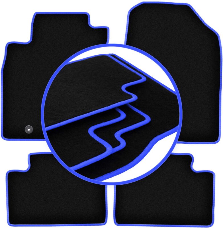 CARLUX-BLUE Autofußmatten für: Kia Ceed III Fließheck, Kombi, SW, Sportback (2018-)