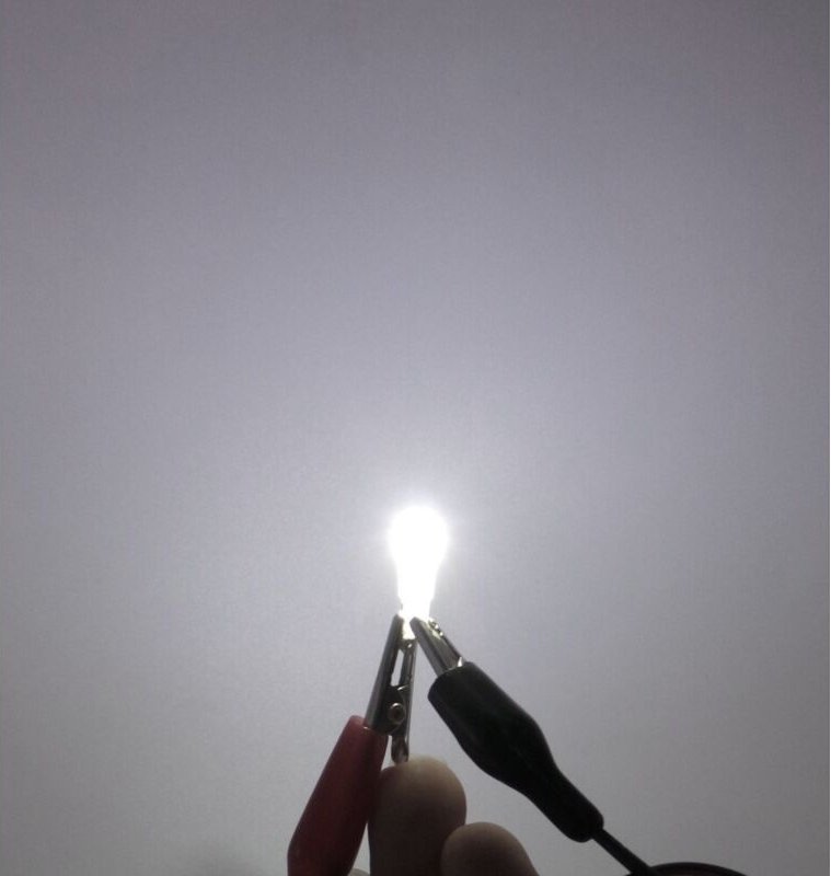 10 Stück T5 LED-Lampe W1.2W 12V 50lm