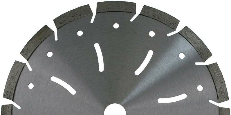 Diamantscheibe, segmentiert, lüftungslöcher, ø 350 mm