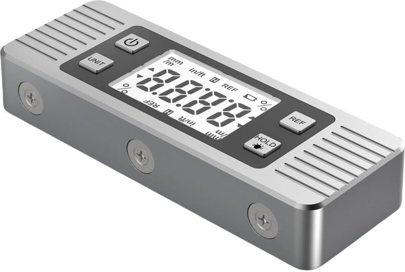 Digitaler Neigungsmesser mit Präzisionsbasis für die Holzbearbeitung