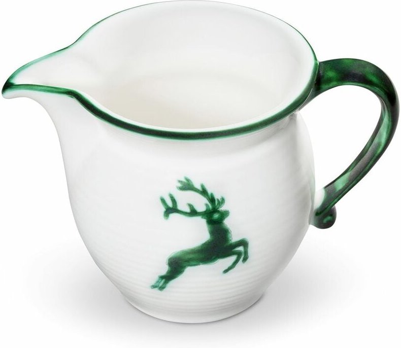 Gmundner Keramik - Grüner Hirsch, Milchgießer Cup 0,5 Liter