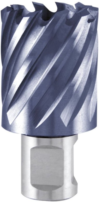 Ruko - Kernbohrer HSS-TiAlN mit Weldonschaft (3/4 Zoll) Durchmesser 21 mm