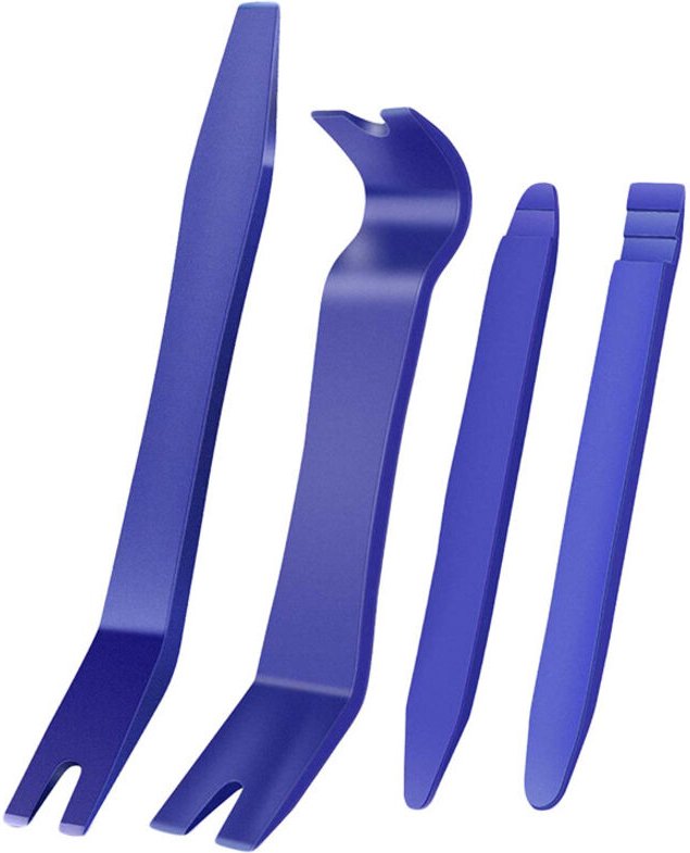 Werkzeug zum Entfernen von Autoverkleidungen, 4-teiliges Hartplastikwerkzeug für Autoradio-Audio-Innenverkleidung, Armat...